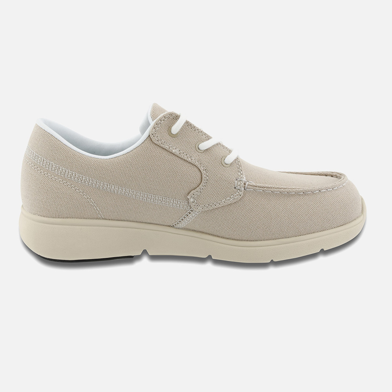 Women's Moc Toe Canvas Loafer - Image 5