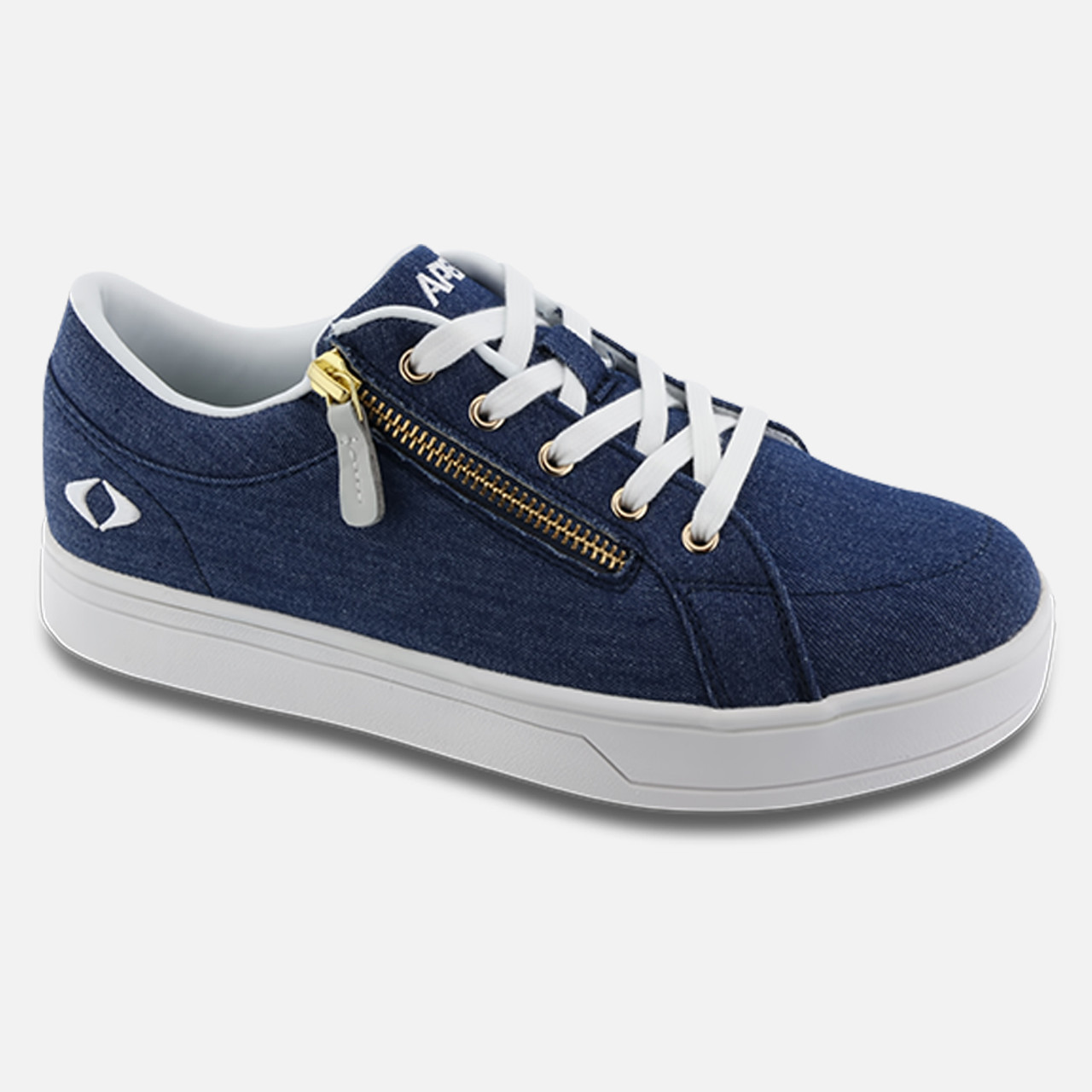 Women's Blucher Canvas Zip