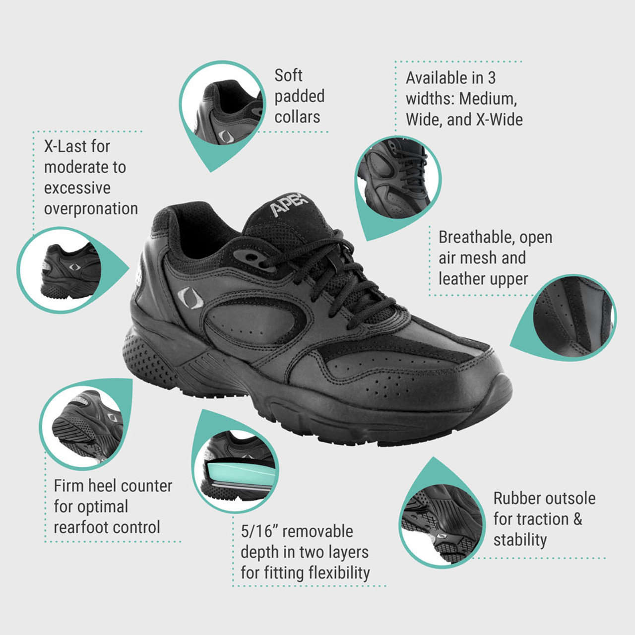 Women's Lace Walking Shoe - Image 2