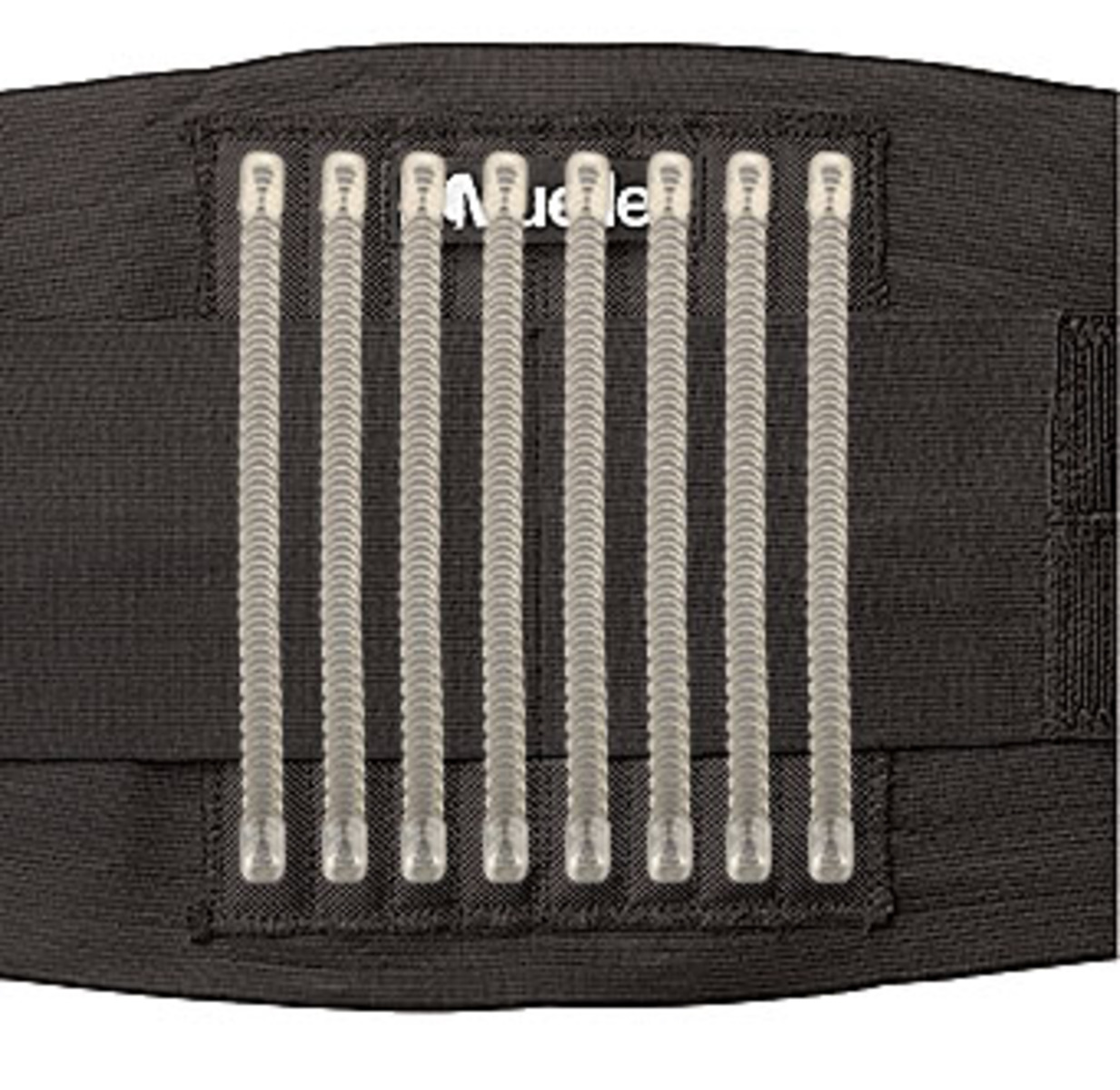 Muller Adjustable Back Brace, Unisex, One Size Fits Most- Black - Image 3