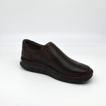 Plain Round Toe Semi Rocker Sole Gentlemen's Casual Loafer