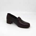 New York Closed Toe Single Buckle Low Chunky Heel Ladies' Dress Shoes