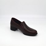 Tokyo Plain Closed Toe Hidden Elastic-Sided Low Chunky Heel Ladies' Dress Shoes