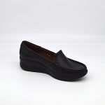 Munich Stitched Closed Toe Ladies' Wedges-N