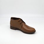 Plain Toe Side Ankle Boots-W