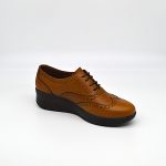 Amsterdam Lace-Up Full Brogue Ladies' Wedge Oxford Shooties